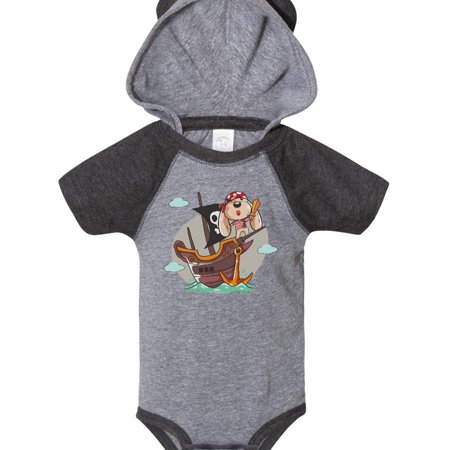 

Inktastic Cute Pirate Dog Gift Baby Boy or Baby Girl Bodysuit