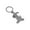 A, variant on asddcavvf Metal Custom Advertising Small Gift Pendant Metal Smooth Cat and Dog Key Chain Pendant Acc