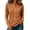 7# Ginger, variant on Women's Waffle Knit Henley Top Long Sleeve Shirts 2026 Fall Soft Lightweight Relaxed Button Up V Neck Dressy Casual Blouses