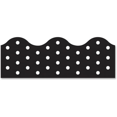 UPC: 0078628926712 | Trend  TEP92671  Polka Dots Board Trimmers  1 Pack  Black
