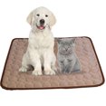 thumbnail image 1 of Almohadilla de enfriamiento para mascotas: almohadilla de enfriamiento de seda fría para perros y gatos, mantas lavables portátiles para exteriores, asientos de automóvil, camas, etc., 1 of 6