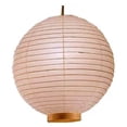 thumbnail image 2 of Red Lantern Maru Bamboo Lanterns with Traditional Japanese Rice Paper Shade, 2 of 2