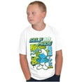 thumbnail image 3 of The Smurfs Cool Kanji Self Made Crewneck T Shirts Boy Girl Teen Brisco Brands XS, 3 of 6