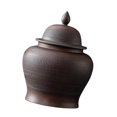 thumbnail image 2 of Antiguo estilo chino creativo púrpura arcilla jengibre tarro tarro de almacenamiento puede florero decorativo bote de té con tapa para granos de 18cmx24cm Baoblaze tarro de jengibre, 2 of 8