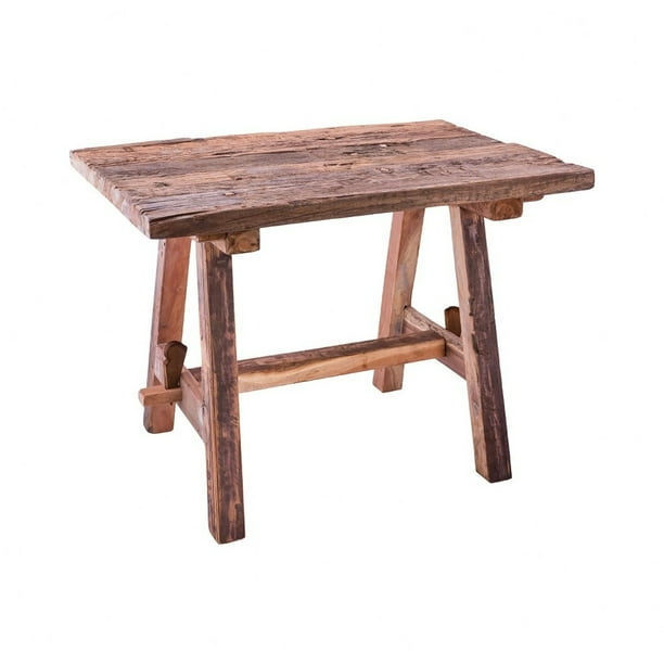 28 Inch Rustic Table With Bench Rustic Finish Bailey Street Home 2499 Bel 3378561 Walmart Com Walmart Com