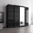thumbnail image 3 of Aria 2D120-EXEX Wardrobe with 1 Mirror, 3 of 6