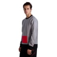 thumbnail image 6 of And-1 Men's Traveling Reversible Crew Sweatshirt, Up To Size 5XL, 6 of 8