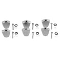 thumbnail image 2 of 6PCS Guitar Tuner Trapezoidal Design Head Tuner Metal Machine Handle Tuning Key Button Head Guitar Tuning Peg Button, 2 of 8