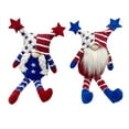 thumbnail image 2 of Vikakiooze 4th Of July Decorations American Patriotic Gnomes 2Pcs Patriotic Gnome Plush Election Decoration Living Room Desktop Decoration, 2 of 9