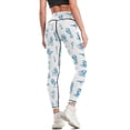 thumbnail image 3 of Rent-Free Blackbeard Sketches - blue Leggings Pants sport harem pants workout clothes for legings for fitness Womens Leggings, 3 of 6