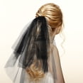 thumbnail image 4 of 2pcs Pretty Hair Combed Veils Double-layer Cover Hijabs Double-layer Veils, 4 of 8