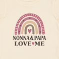 thumbnail image 4 of Inktastic Nonna and Papa Love Me Girls Rainbow Girls Baby T-Shirt, 4 of 5