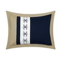 thumbnail image 2 of Chic Home BCS03331-US Owen 20 Piece Comforter Set, Navy - King, 2 of 5