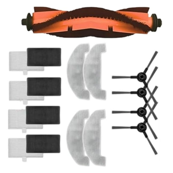 Main Side Brush Filter Mop Cloth Kit For Mova E10/E20 PLUS vacuum cleaners