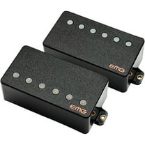 EMG Dual Mode 57TW/66TW-LS Dual Pickup Set, Long Shaft Pots Black