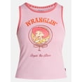 thumbnail image 5 of Toy Story Jessie Women's Wranglin Graphic Rib Tank Top, Sizes XXS-XXL, 5 of 5