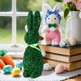 thumbnail image 3 of RYDCOT Easter Egg Ornaments and Carrot Hanging Ornaments, Colorful Foam Hanging Ornaments Foam Glitter Easter Tree Decorations Home Party DIY Crafts (1pcs), 3 of 6