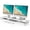 White, variant on Fenge 42.5 Inches Acrylic Monitor Stand Riser with Metal Storage