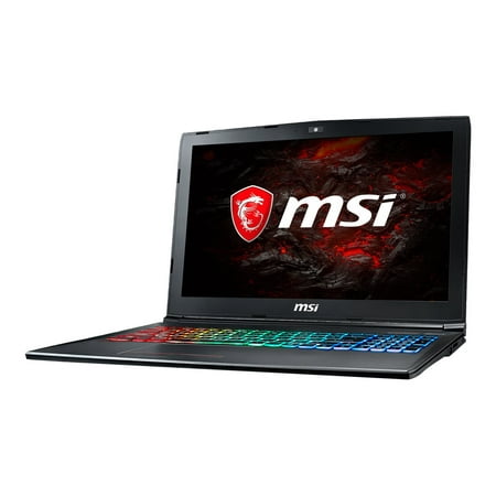 MSI 15.6" Full HD Gaming Laptop, Intel Core i7 i7-8750H, NVIDIA GeForce GTX 1060 6 GB, 1TB HD, 256GB SSD, Windows 10 Home, GF62 8RE-058