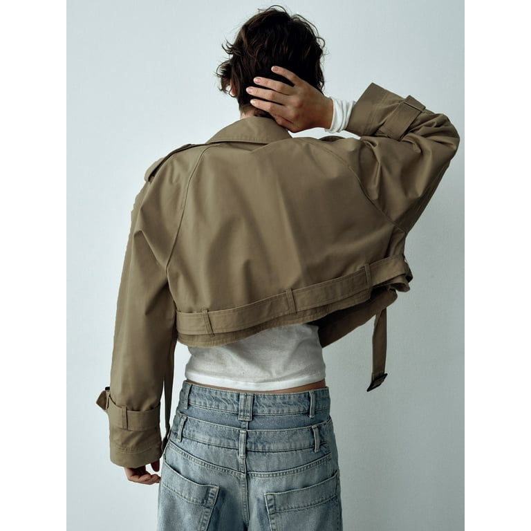 Bomber trench coat deals