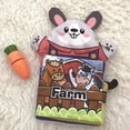 thumbnail image 2 of Partheme Novelty Toys 3 Counts Baby Toys Tearable Three-Dimensional Cloth Book Multicolor, 2 of 3