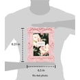 thumbnail image 3 of Marco de fotos Laura Ashley rosa adornado de resina texturizada 4x6, 3 of 5