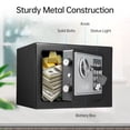 thumbnail image 2 of Bisofice Strong boxes,Wall-mounted Hidden Safes Feet) Waterproof Box - (0.17 And 2pcs (0.17 Cubic HiddenBox Spare Key Money Valuables Wall-mounted Cubicbox 2pcs Spare Box With Keypad And Key-, 2 of 7