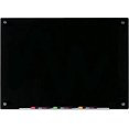 thumbnail image 1 of Audio-Visual Direct Black Glass Dry-Erase Board Set - 23 5/8 x 35 1/2 Inches - (Non-Magnetic), 1 of 4