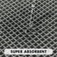 thumbnail image 3 of Juego de alfombras de baño MIULEE Waffle, antideslizantes, lavables, color gris oscuro, 3 of 6