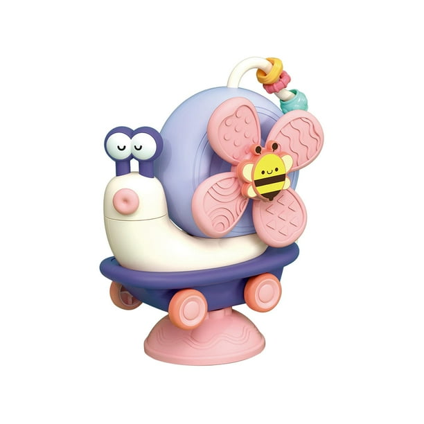 Juguetes para niños y niñas, juguete sensorial de viaje, juguete de dibujos animados, juguetes de baño para bañera de bebé Violeta