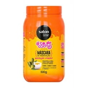 Linha Tratamento (#ToDeCacho) Salon Line - Maionese Capilar {Uma Nutricao Power] 500 Gr - (Salon Line Treatment (#IHaveCurls) Collection - Power Nourishment Hair Mayonnaise Net 17.63 Oz)