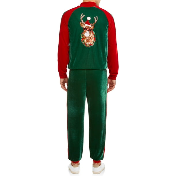 Time Men's Ugly Christmas Tracksuit Set, 2-Piece Outfit Set, Sizes S-2XL - Walmart.com