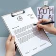 thumbnail image 3 of 4 Pieces Hanging Clipboard A 4 Size Office Clipboard Clip Boards School Supplies, 3 of 10