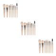 thumbnail image 3 of Soidarity Paquete de 8 brochas de maquillaje con mango de plástico, base de polvo resistente al agua, juego de sombras de ojos, brocha suave, herramientas Blanco Tipo 1 3piezas Soidarity CBP191053, 3 of 6