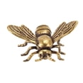 thumbnail image 1 of Copper Bee Figurine, Metal Animal Statue Antique Exquisite Vivid Attractive  For Study For Window, 1 of 8