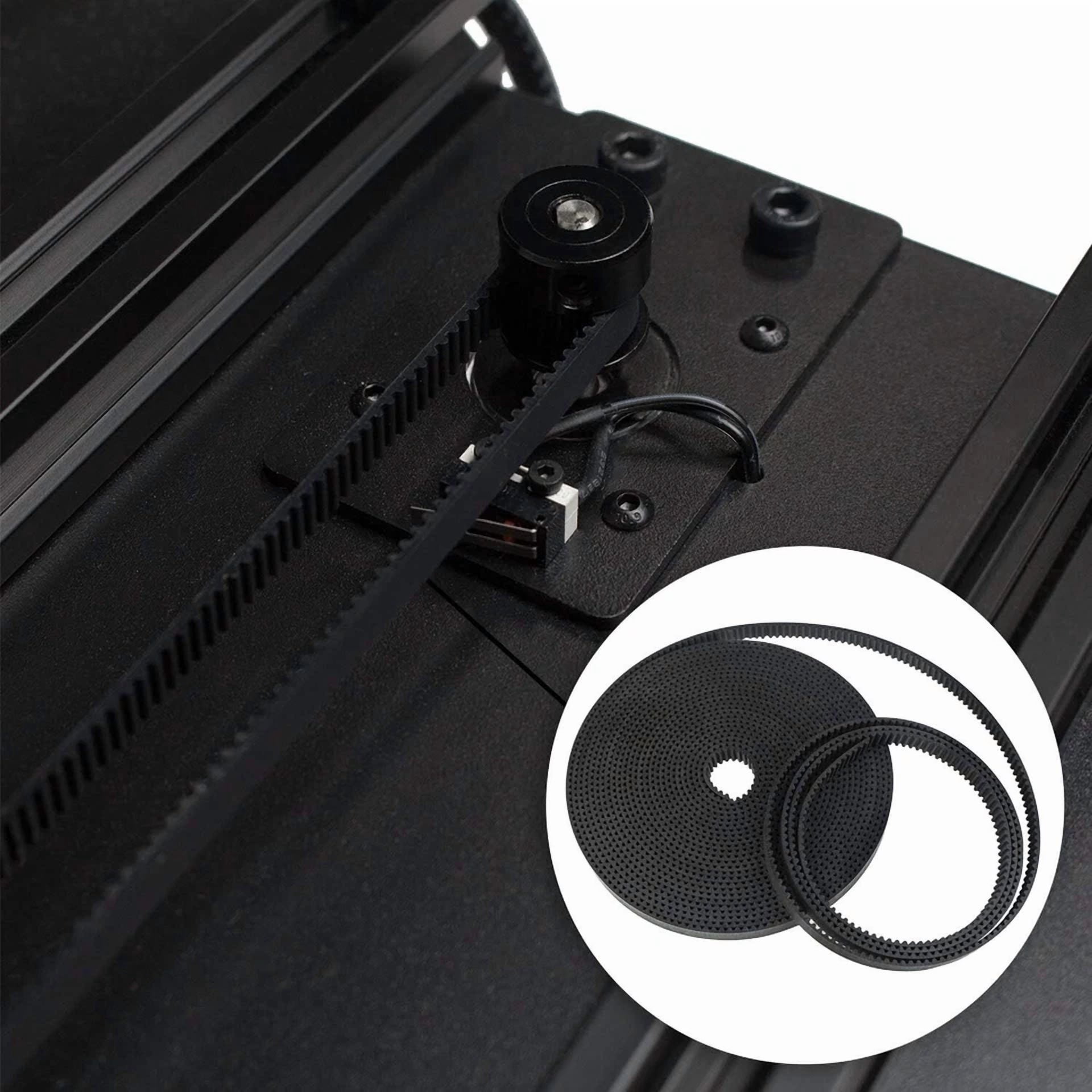 BUTTERFLY- 2000Mm Length 10Mm Width Gt2 Timing Belt Open End Cnc Machine 3D Printer Parts