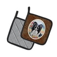 thumbnail image 2 of Carolines Treasures 7273PTHD Papillon Pair of Pot Holders 7.5HX7.5W multicolor, 2 of 3