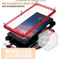 thumbnail image 4 of Waterproof Case Compatible Samsung Galaxy S24 Ultra/ S24 Plus/ S24 Aluminum Metal Frame Slide Camera Cover Kickstand Full Body Shockproof, 4 of 5