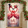 thumbnail image 3 of Colorful Parrot Love Banner Heart Balloons Parrot Display Romantic Valentine Theme Heart Backdrop for Valentine's Day Party Anniversary Celebration Romantic Date, 3 of 9