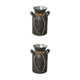 thumbnail image 2 of Decodeary Stylish And Versatile Metal Milk Jug Vase Rustic Home Decor Elegant Decoration type 4 2Set, 2 of 6