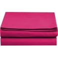 thumbnail image 1 of Mocassi 1500 Thread Count (3 Pack) Flat Sheet,Queen, Pink, 1 of 3