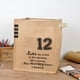 thumbnail image 2 of Caja de almacenamiento de yute, película impermeable plegable, cesta de almacenamiento de textura suave de fácil limpieza para oficina en casa, 12 patrones, 2 of 5