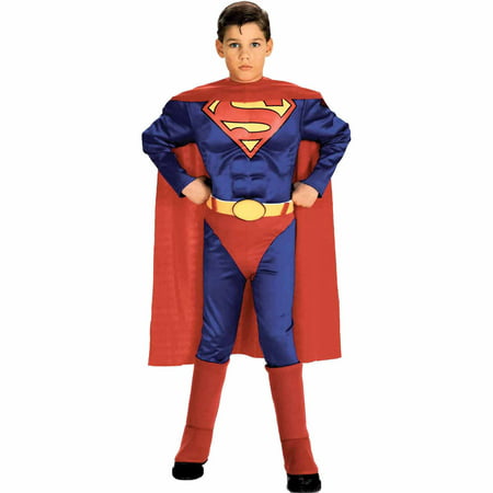 Superman w Chest Child Halloween Costume