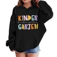 thumbnail image 4 of Mercatoo Kids Pullover Hoodie Cute Letter Graphic Preppy Sweatshirts with Pockets Girls Oversized Long Sleeve Hooded Clothes, 4 of 7