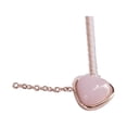 thumbnail image 2 of Collar para Mujer de Cuarzo LuckyLy, Acero Inoxidable con Dije de Piedra Natural, Modelo Aline rosa UNITALLA, 2 of 7