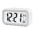 thumbnail image 1 of Smart Digital Alarm Clock with Date and Temperature Snooze Button on Top Battery Operated Rectangle Desk Clock with Night Light for Bedroom Kids Children Girls Boys, 1 of 7