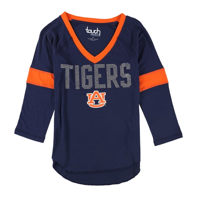 Camiseta con adornos Touch Universidad de Auburn azul mediana