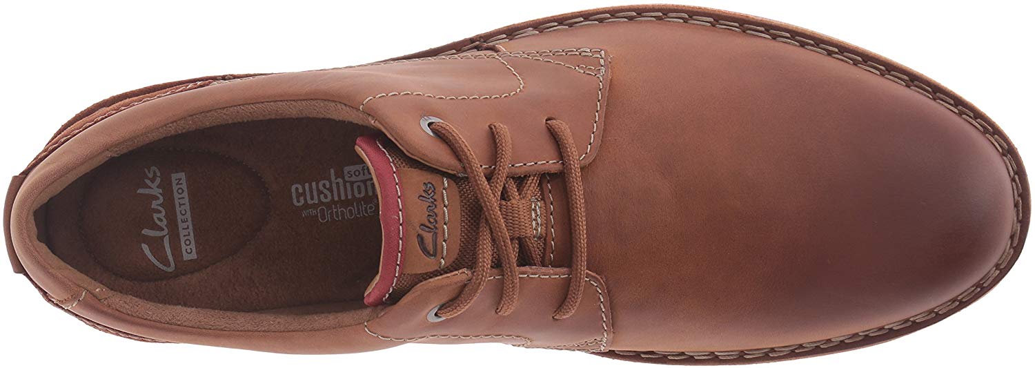 clarks edgewick plain men's shoes