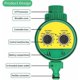 thumbnail image 2 of 1 paquete Programmateur D'arrosage Automatique, Programmateur Numrique Intelligent Pour Robinet De Tuyau, Contrleur De Systme D'arrosage De Jardin, D, 2 of 5