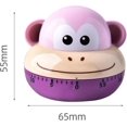 thumbnail image 3 of Mechanical Kitchen Timers, Mechanical Kitchen Timers Cartoon Animal Shape Accurate 60 Minutes Manual Timer for Students, 3 of 5